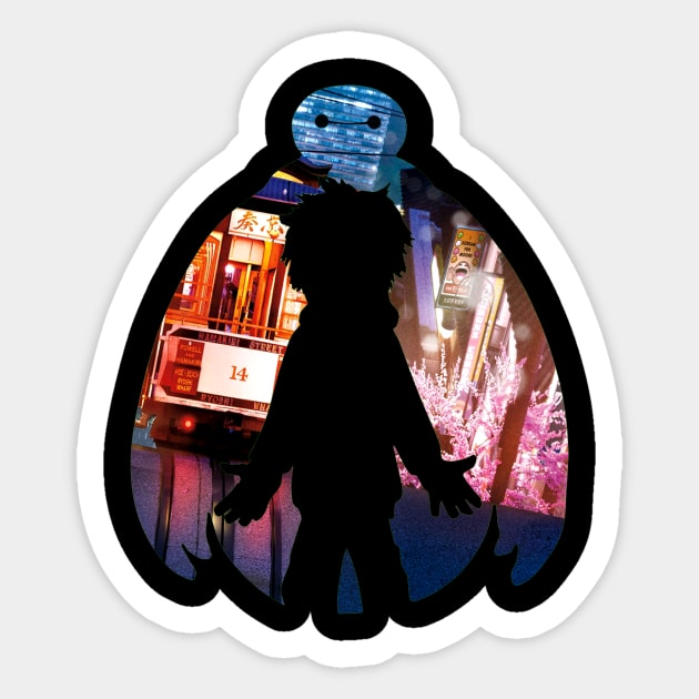 Big Hero 6 - San Fransokyo Sticker by KuroStars